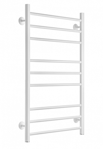 Полотенцесушитель Ростела Свирель V нижнее подключение 1" 50x80 9 перекладин белый Полотенцесушитель Ростела Свирель V нижнее подключение 1" 50x80 9 перекладин белый